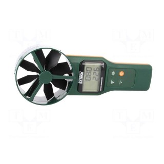 Thermoanemometer | LCD (4000),with a backlit | 0,2÷30m/s