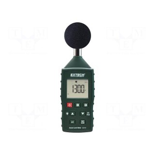 Meter: sound level | LCD | Sound level: 35÷130dB | 167x45x20mm | 160g