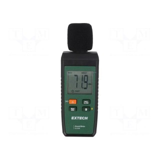 Meter: sound level | LCD | Sound level: 30÷130dB | 0.0315÷8kHz | 85g