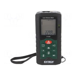 Distance meter | LCD | 0.05÷100m | Meas.accur: ±2mm | 100g