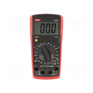 CR meter | LCD | (1999) | C accuracy: ±(0.5%+10digit) | Test: diodes