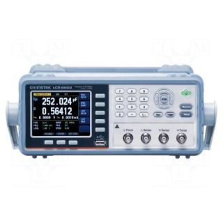 LCR meter | LCD 3,5" | 1E-05÷99.999MΩ | 1E-05pF÷9999.99mF | LCR-6000