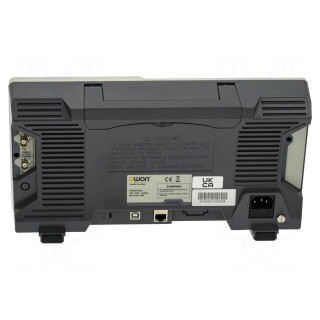 Generator: arbitrary, function | 250MHz | LCD 8" | 800x600 | Ch: 2