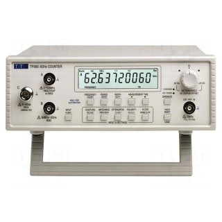 Meter: frequency | LCD | Ch: 2 | 0.001÷6000MHz | Interface: USB | Plug: EU