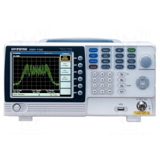 Spectrum analyzer | In.imp: 50Ω | 0.15÷3000MHz | RS232,USB,VGA