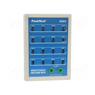 Decade box: inductance | 10u÷111,1mH | Number of ranges: 4