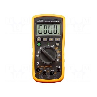 Calibrator | loop | VDC: 0÷50V | VAC: 0÷500V | I DC: 0÷20mA | R range: 5kΩ