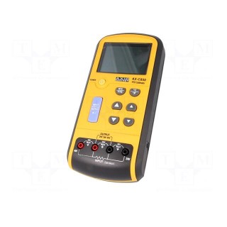 Meter: calibrator | RTD | R range: 10mΩ÷400Ω,1.5kΩ,3.2kΩ