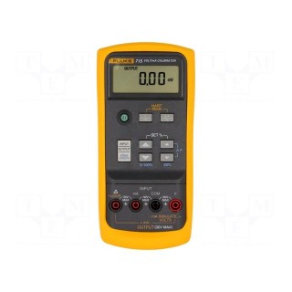 Meter: calibrator | voltage,current | VDC: 0÷100mV,10V | I DC: 0÷24mA