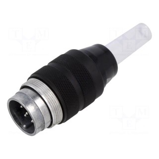 Connector: M25 | plug | male | Plating: silver plated | 250V | 5A | IP40