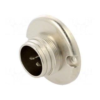 Connector: M25 | socket | male | Plating: silver plated | 250V | 10A