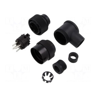 Connector: circular | 694,RD30 | 400V | PIN: 5 | plug | male | for cable