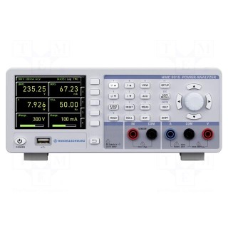 Meter: power analyzer | Display: colour,LCD TFT 3,5" | 100÷240VAC