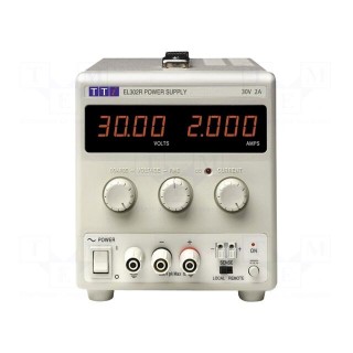 Power supply: laboratory | single-channel,linear | 0÷30VDC | 0÷2A
