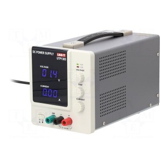 Power supply: laboratory | single-channel,linear | 0÷32VDC | 0÷5A