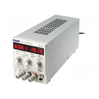 Power supply: laboratory | single-channel,linear | 0÷60VDC | 0÷1.5A