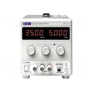 Power supply: laboratory | switched-mode,single-channel | 0÷35VDC