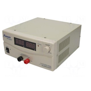 Power supply: laboratory | switched-mode,single-channel | 3÷15VDC