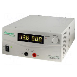 Power supply: laboratory | switched-mode,single-channel | 5A | 60A