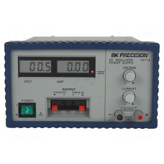 Power supply: laboratory | adjustable,multi-channel | 30VDC | 5A