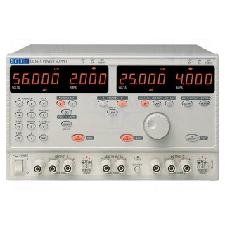 Power supply: laboratory | linear,adjustable,multi-channel | 0÷4A