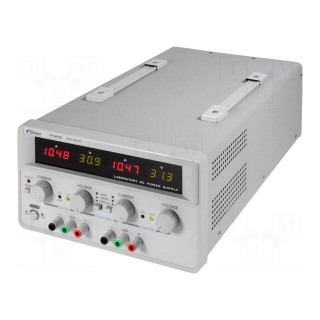 Power supply: laboratory | Channels: 2 | 0÷30VDC | 0÷10A | 0÷30VDC