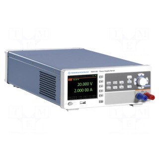 Power supply: programmable laboratory | Ch: 1 | 0÷100VDC | 0÷2A | 40W