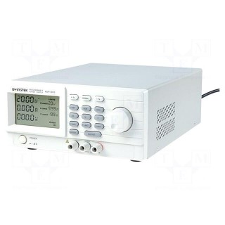 Power supply: programmable laboratory | Channels: 1 | 0÷20VDC | 4kg