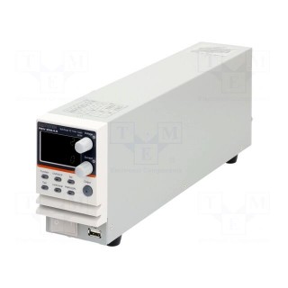 Power supply: programmable laboratory | switched-mode | 0÷250VDC