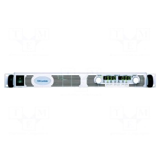 Power supply: programmable laboratory | Ch: 1 | 0÷40VDC | 0÷19A | 760W