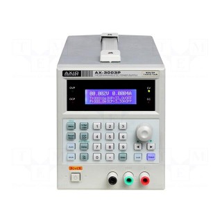 Power supply: programmable laboratory | Ch: 1 | 0÷30VDC | 0÷3A