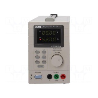 Power supply: programmable laboratory | Ch: 1 | 0÷30VDC | 0÷5A