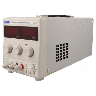 Power supply: programmable laboratory | single-channel | 0÷35VDC