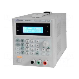 Power supply: programmable laboratory | Ch: 1 | 0÷36VDC | 0÷6A