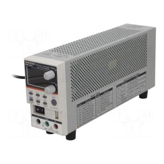 Power supply: programmable laboratory | Ch: 1 | 0÷50VDC | 0÷10A | 100W
