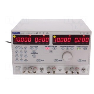Power supply: programmable laboratory | Ch: 3 | 0÷35VDC | 0÷5A | 0÷5A