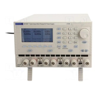 Power supply: programmable laboratory | Channels: 3 | 0÷60VDC | 0÷3A