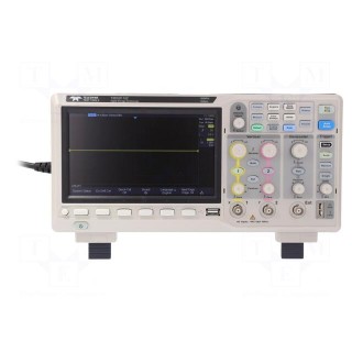 Oscilloscope: digital | Channels: 2 | ≤100MHz | 1Gsps | 14Mpts/ch