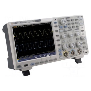 Oscilloscope: digital | Ch: 2 | 100MHz | 1Gsps | 40Mpts | LCD TFT 8"