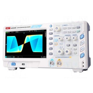 Oscilloscope: digital | Ch: 2 | 100MHz | 1Gsps | 56Mpts | LCD TFT 8"