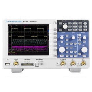 Oscilloscope: mixed signal | Ch: 2 | 300MHz | 1Gsps | 1Mpts | RTC1000