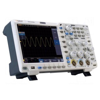 Oscilloscope: digital | Ch: 2 | 200MHz | 1Gsps | 40Mpts | LCD TFT 8"