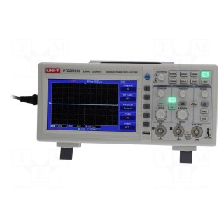 Oscilloscope: digital | Channels: 2 | ≤25MHz | 250Msps | TFT 7",color