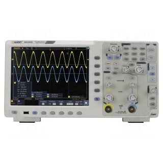 Oscilloscope: digital | Ch: 2 | 500MHz | 5Gsps | 400Mpts | LCD TFT 10,4"