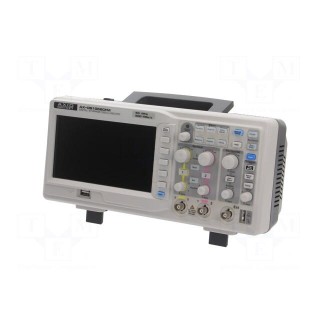 Oscilloscope: digital | Ch: 2 | 50MHz | 500Msps (in real time) | 7ns