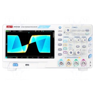 Oscilloscope: digital | Ch: 4 | 100MHz | 1Gsps | 56Mpts | LCD TFT 8"