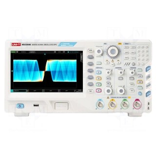 Oscilloscope: digital | Ch: 4 | 500MHz | 2,5Gsps | 250Mpts | LCD TFT 8"