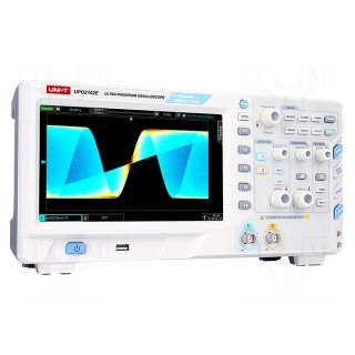 Oscilloscope: digital | Ch: 2 | 100MHz | 1Gsps | 56Mpts | LCD TFT 8"
