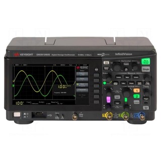 Oscilloscope: digital | DSO | Ch: 2 | 70MHz | 2Gsps | 1Mpts | LCD 7" | ≤5ns