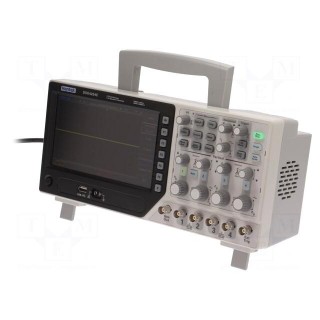 Oscilloscope: digital | DSO | Ch: 4 | 200MHz | 1Gsps | 64kpts/ch | 1.8ns